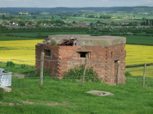 «Pillbox» fra andre verdenskrig i Gotham, England. Foto: John Beniston